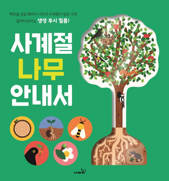 사계절 나무 안내서(양장본 Hardcover)