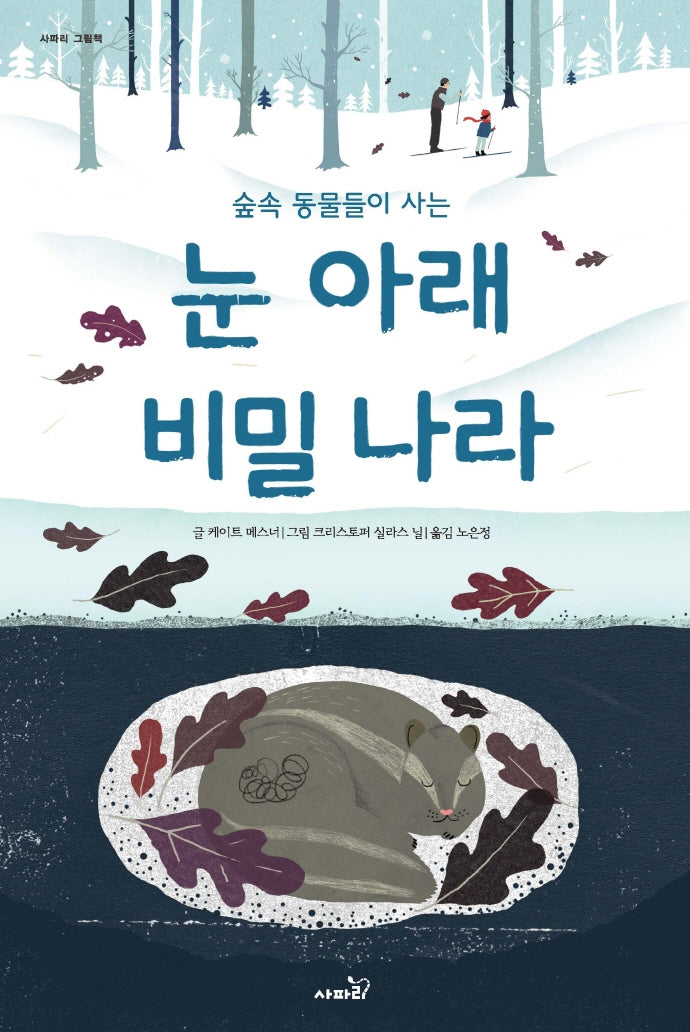 눈 아래 비밀 나라(숲속 동물들이 사는)(개정판)(사파리 그림책)