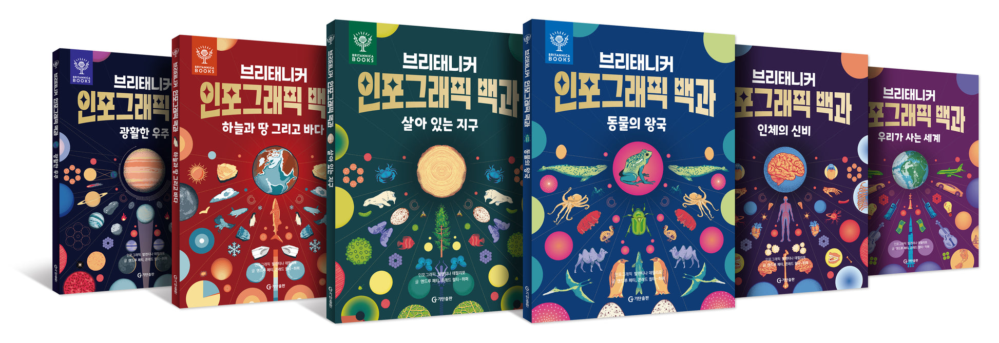 브리태니커 인포그래픽 백과 세트(전6권)
