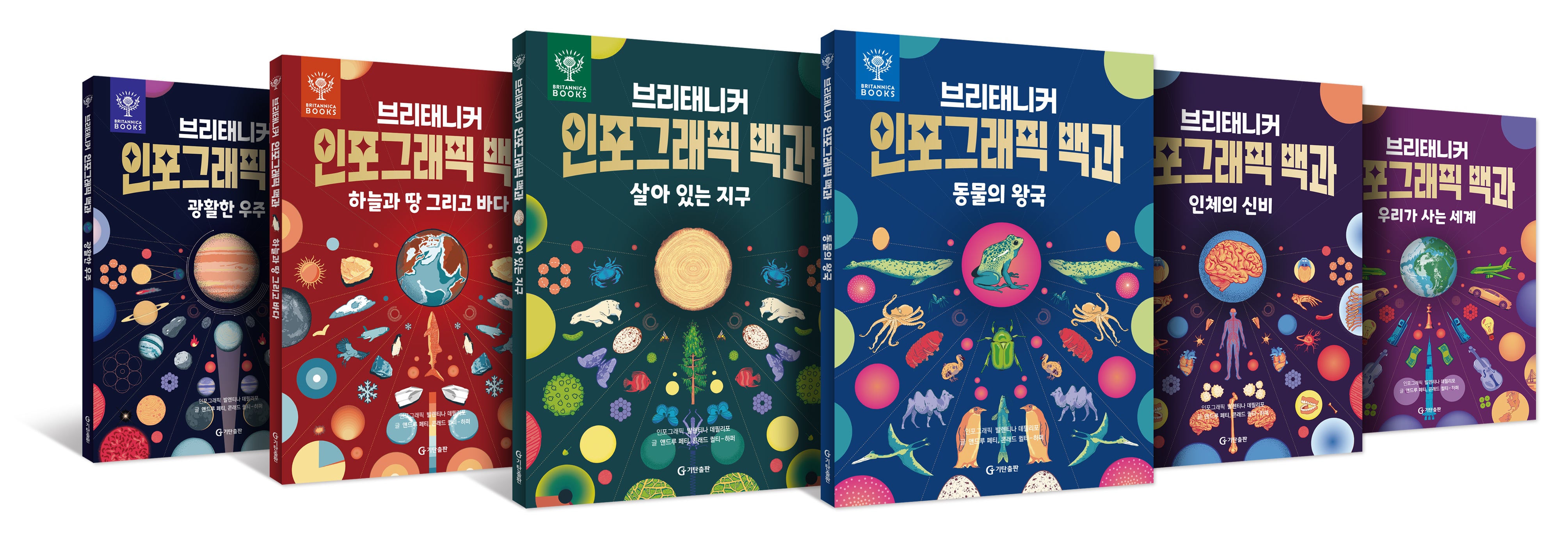 브리태니커 인포그래픽 백과 세트(전6권)