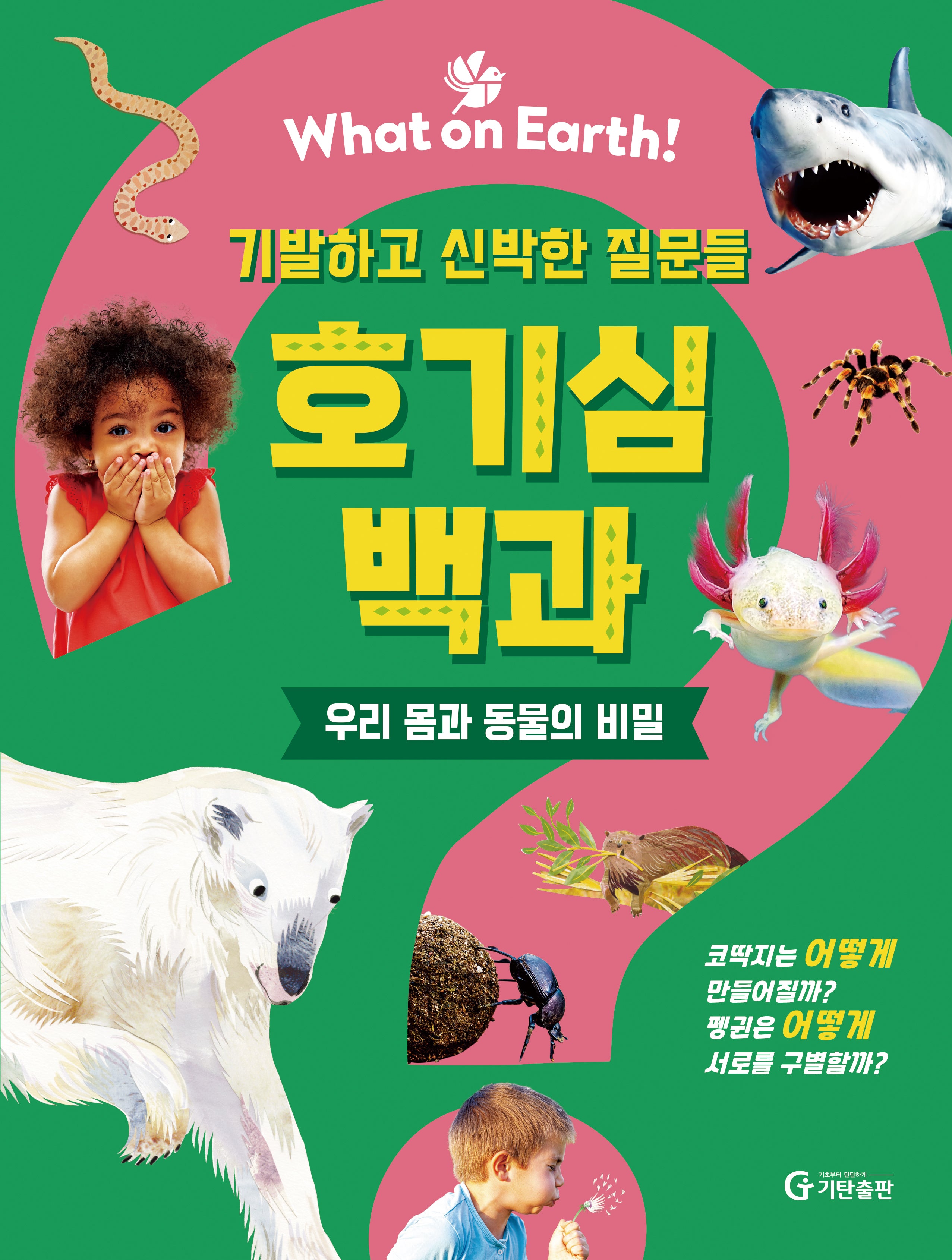 호기심 백과: 우리 몸과 동물의 비밀(What on Earth!)(양장본 Hardcover)