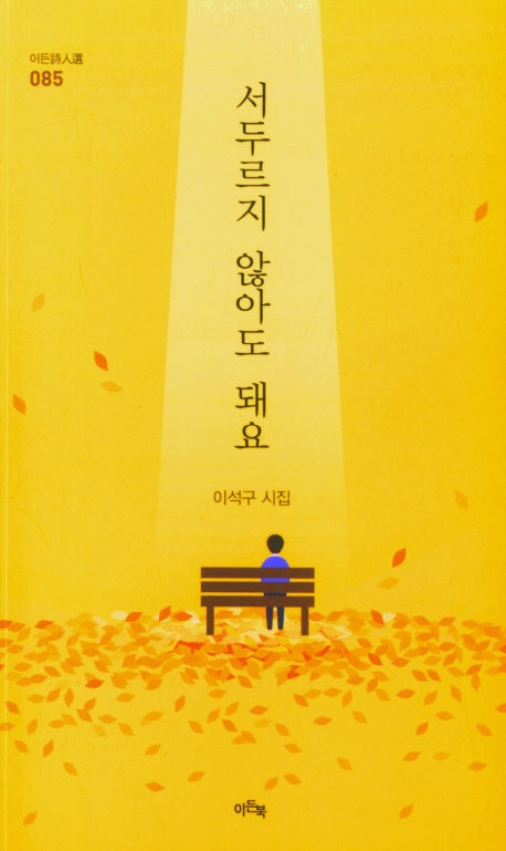 서두르지 않아도 돼요(이든시인선 85)
