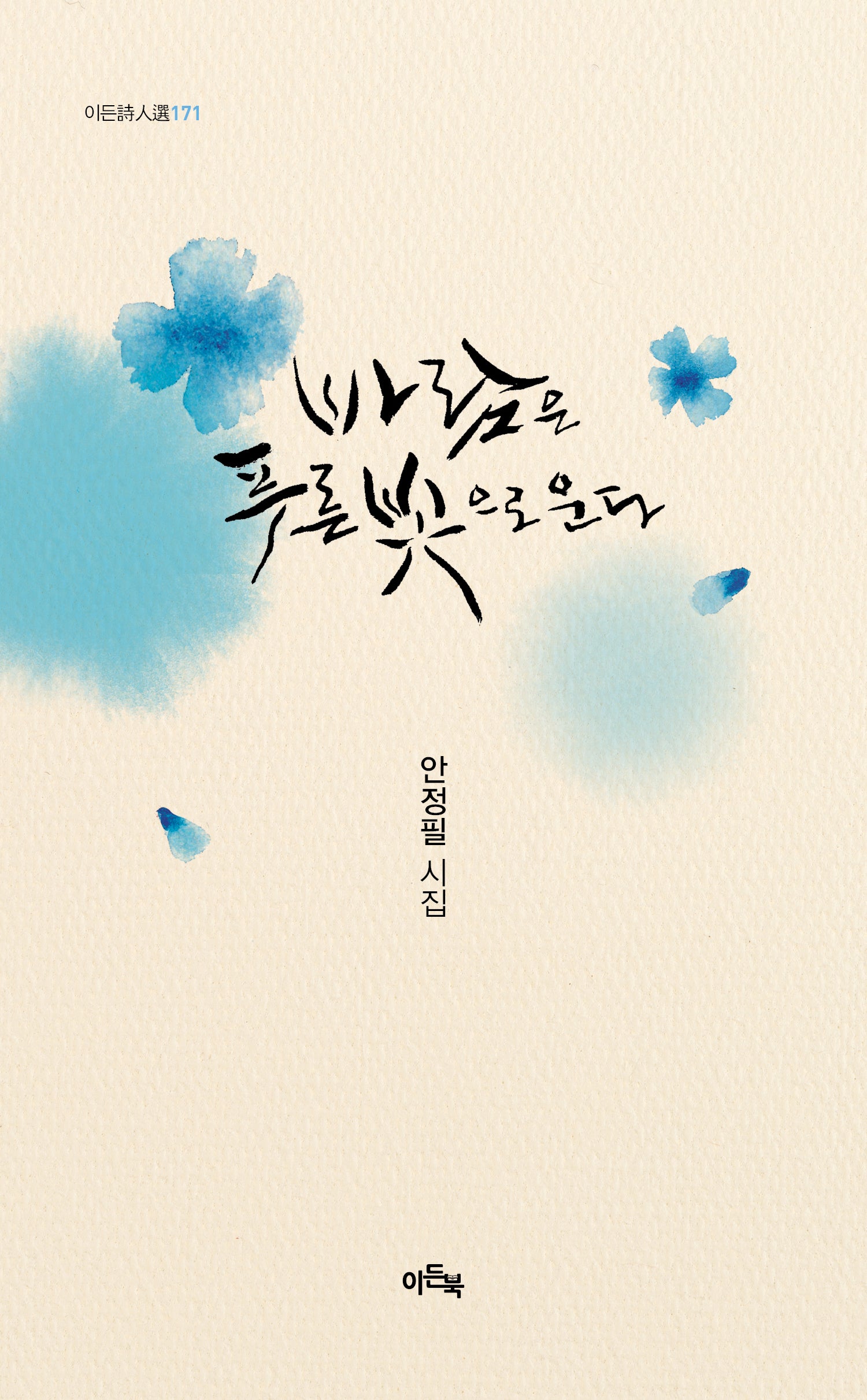 바람은 푸른빛으로 운다(이든시인선 171)