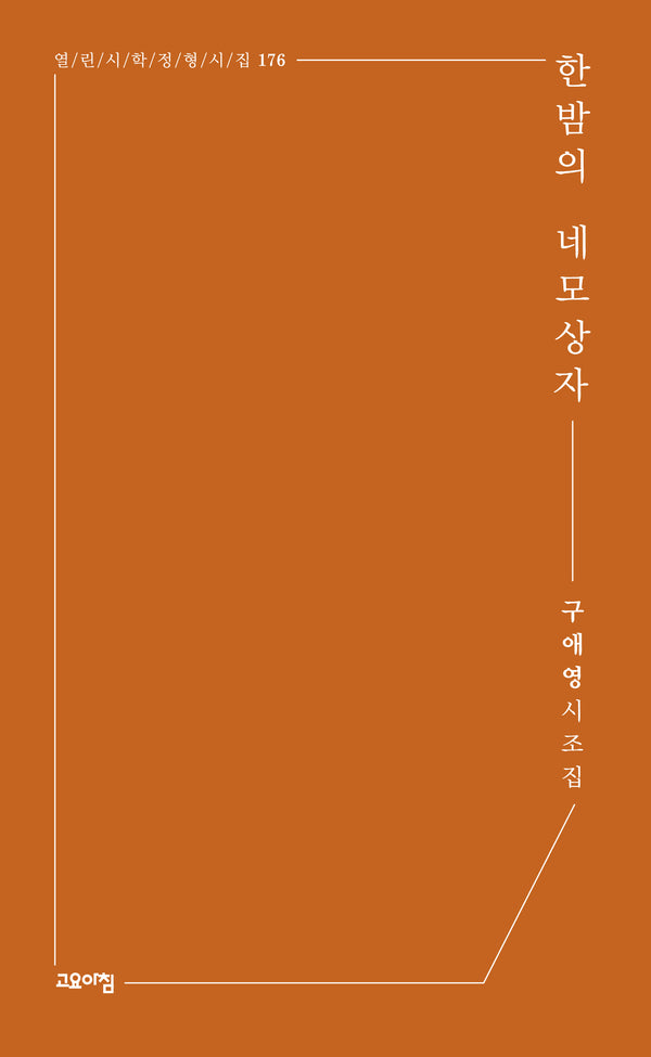 한밤의 네모상자(열린시학 정형시집 176)
