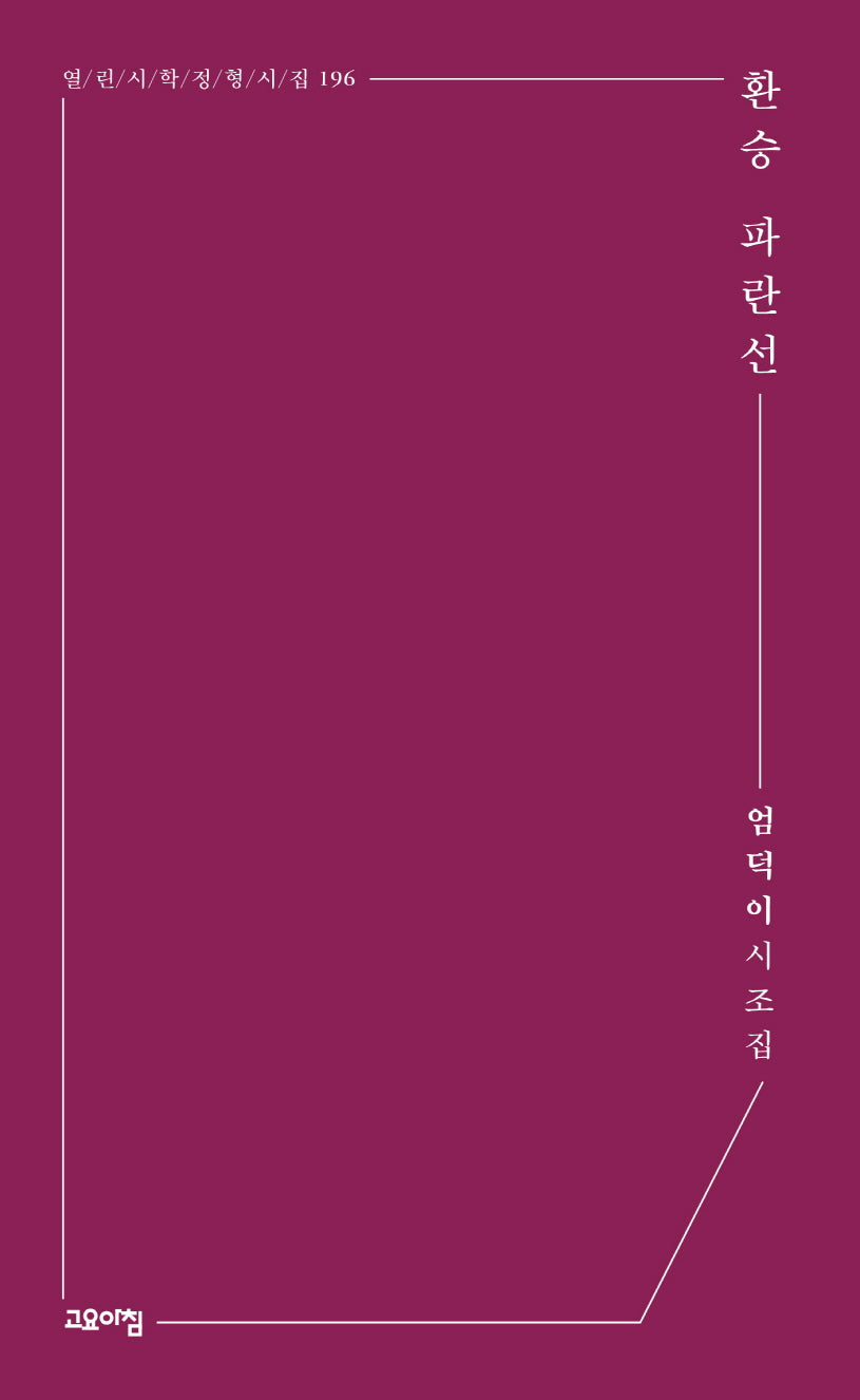 환승 파란선(열린시학 정형시집 196)