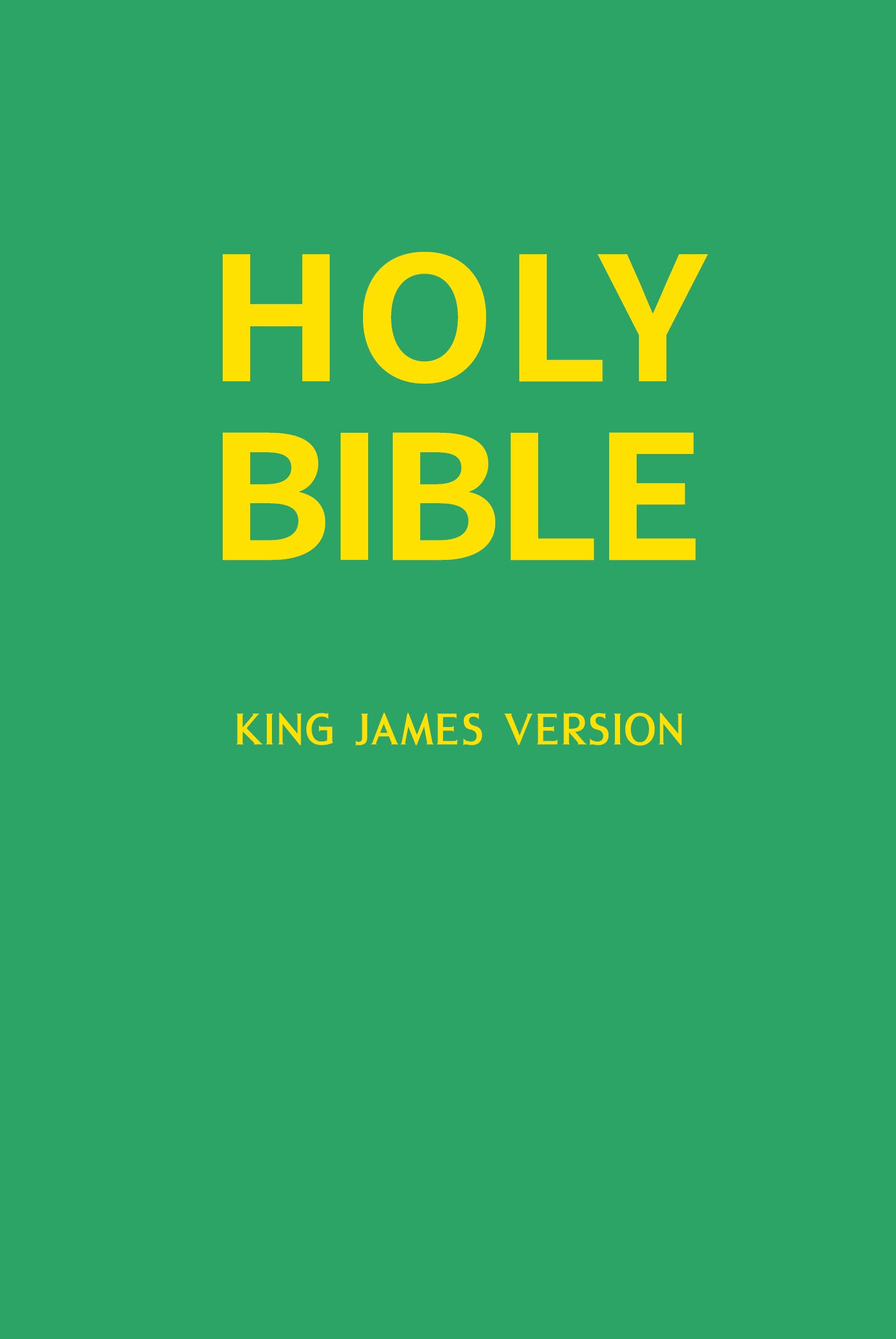 Holy Bible(카키)