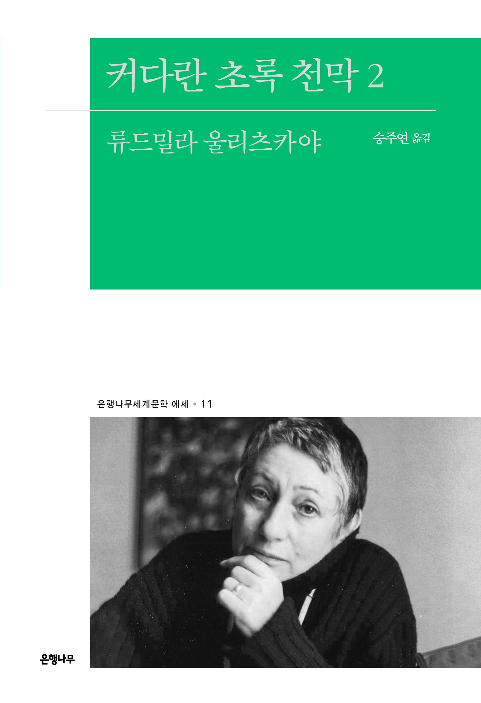 커다란 초록 천막 2(은행나무세계문학 에세 11)