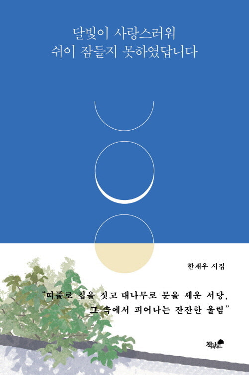 달빛이 사랑스러워 쉬이 잠들지 못하였답니다