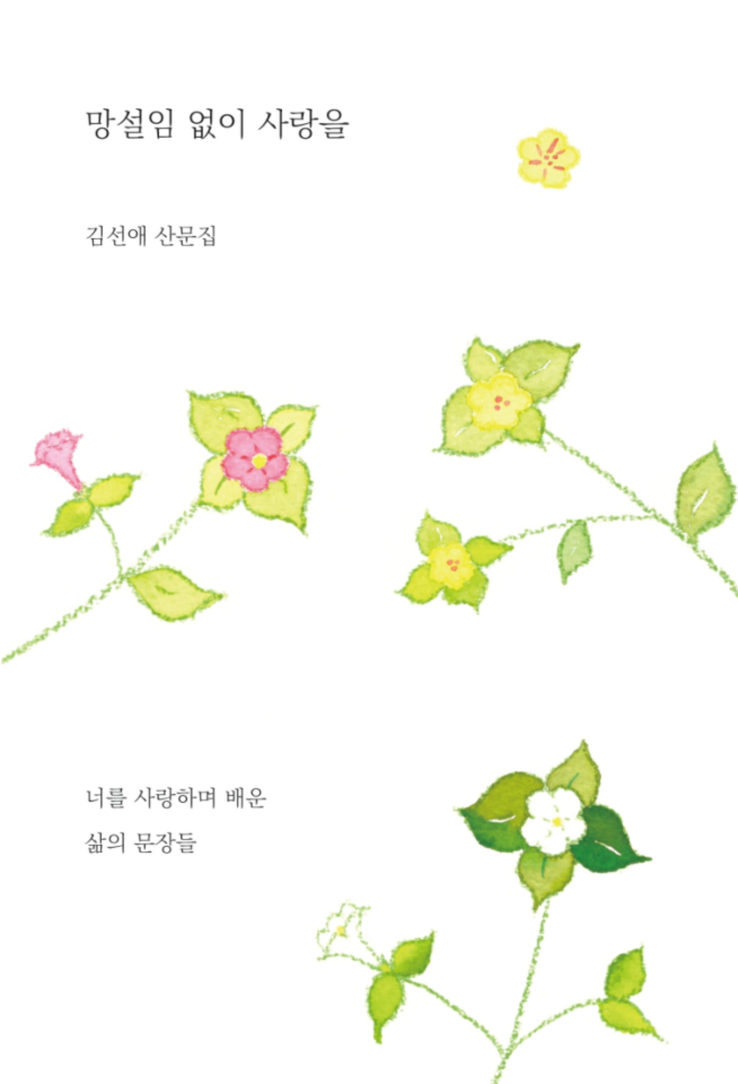 망설임 없이 사랑을