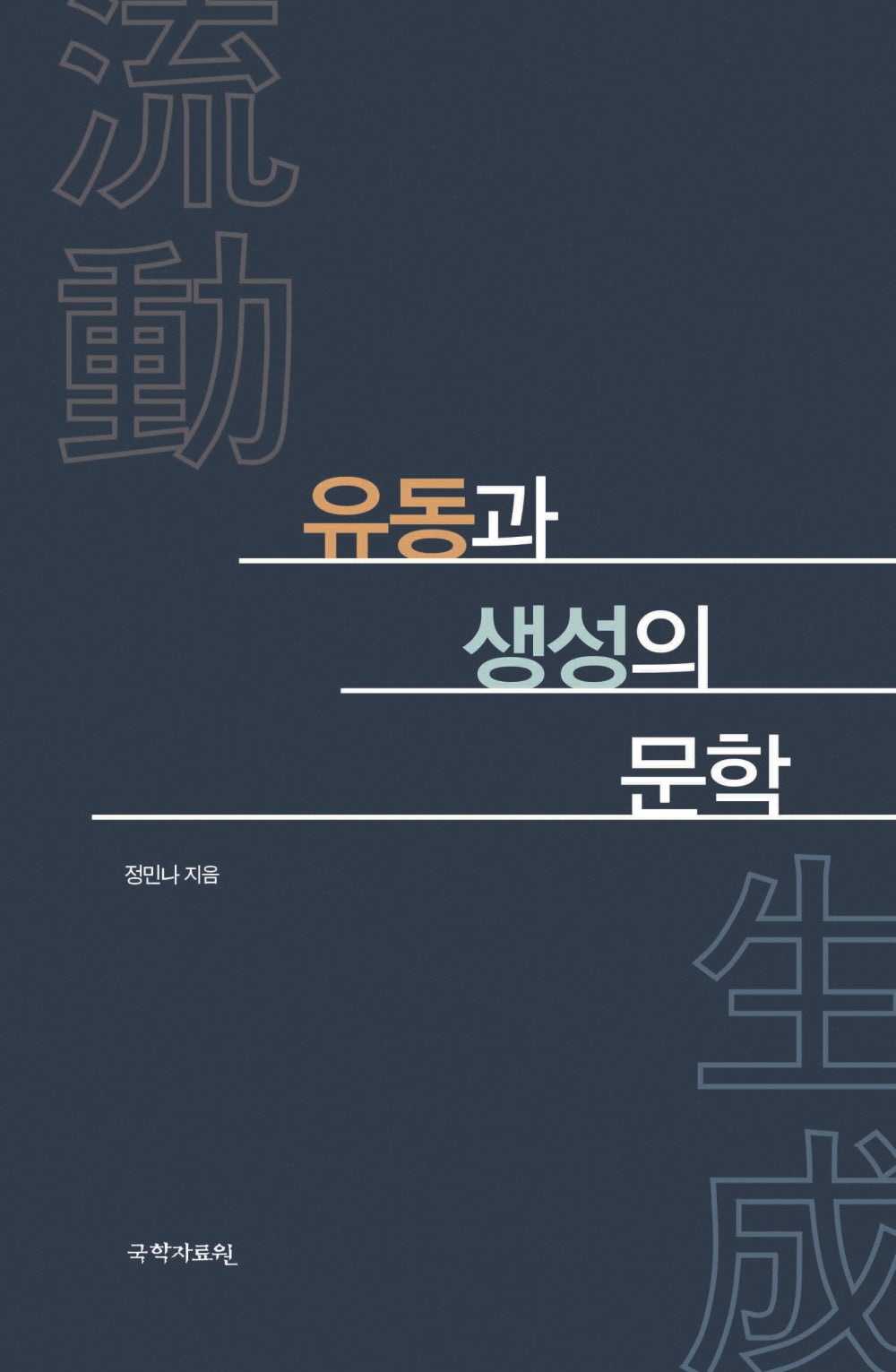 유동과 생성의 문학(양장본 Hardcover)