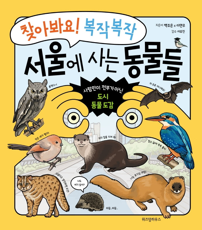 찾아봐요! 복작복작 서울에 사는 동물들(양장본 Hardcover)