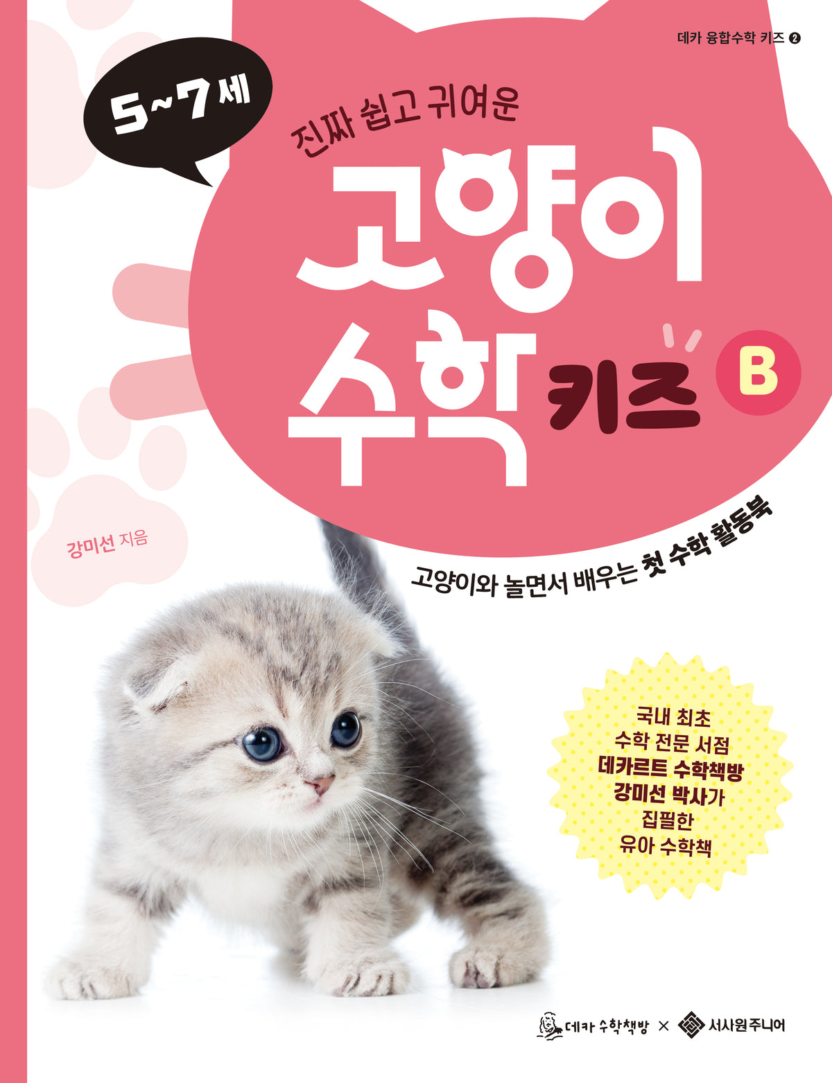 고양이 수학 키즈 B(데카 융합수학 키즈 2)