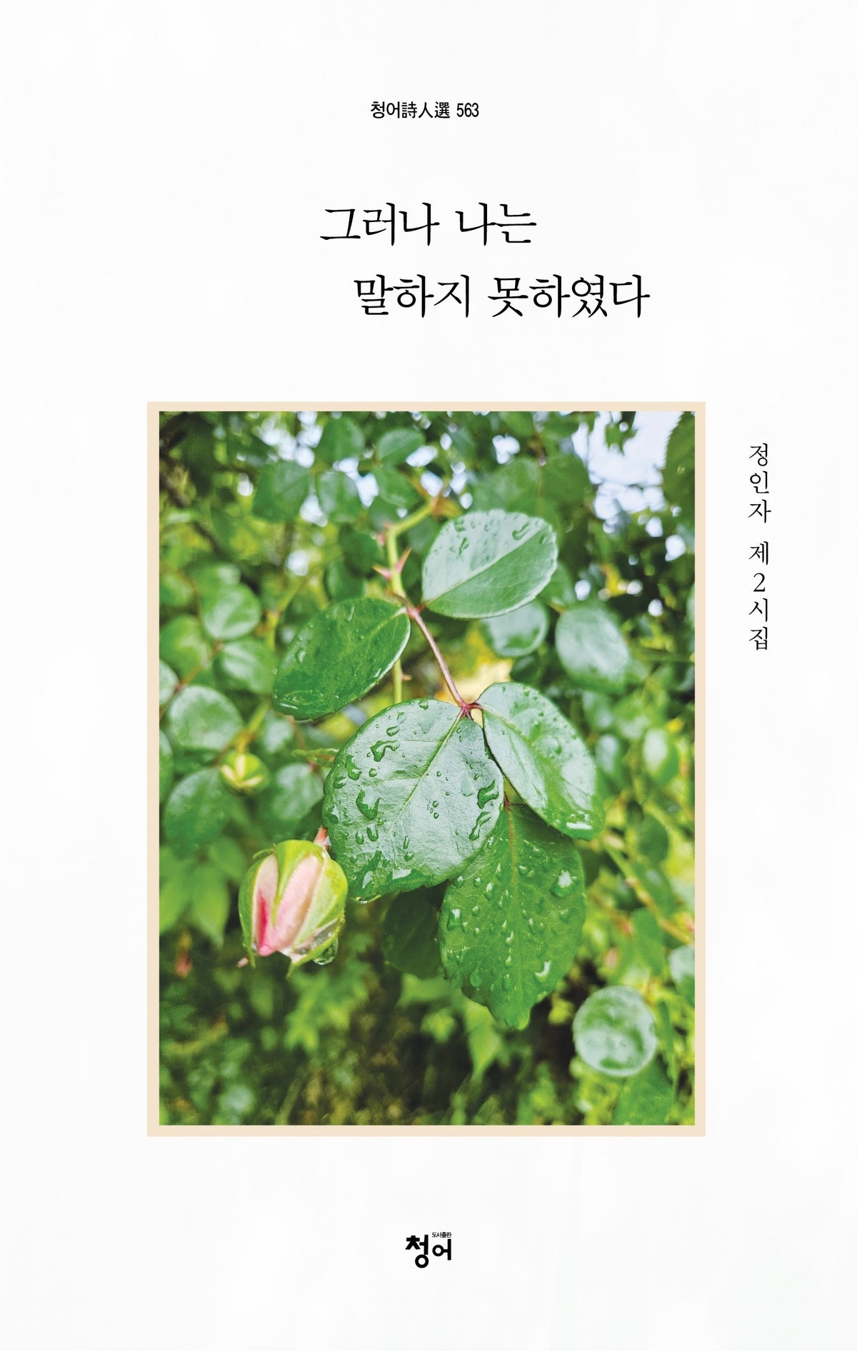 그러나 나는 말하지 못하였다(청어 시인선 563)