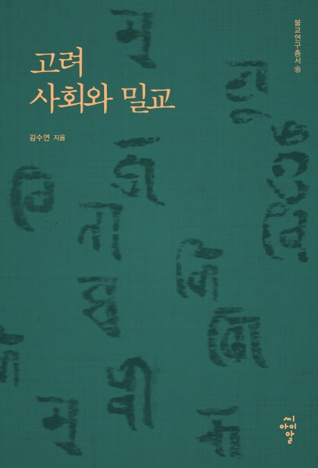 고려 사회와 밀교(불교연구총서 18)