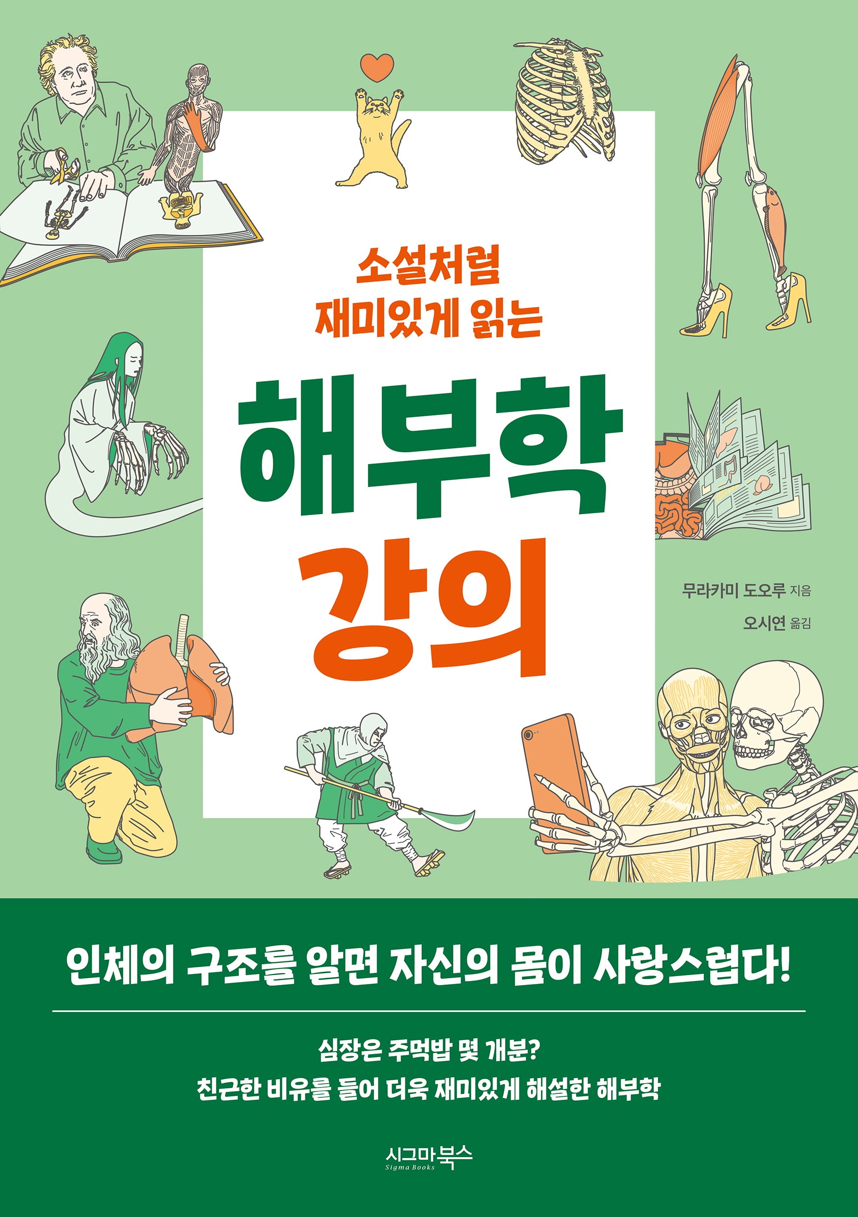 소설처럼 재미있게 읽는 해부학 강의