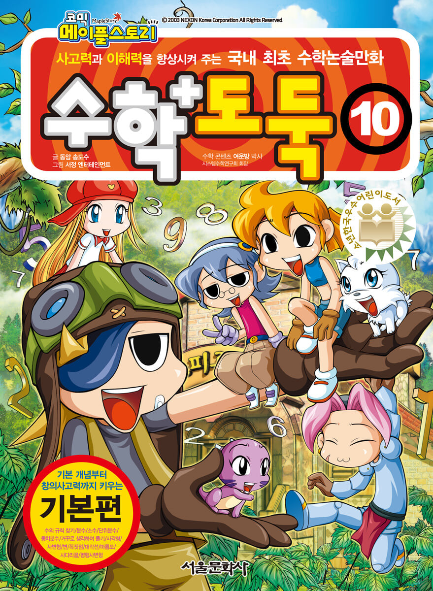 수학도둑 10(코믹 메이플스토리)