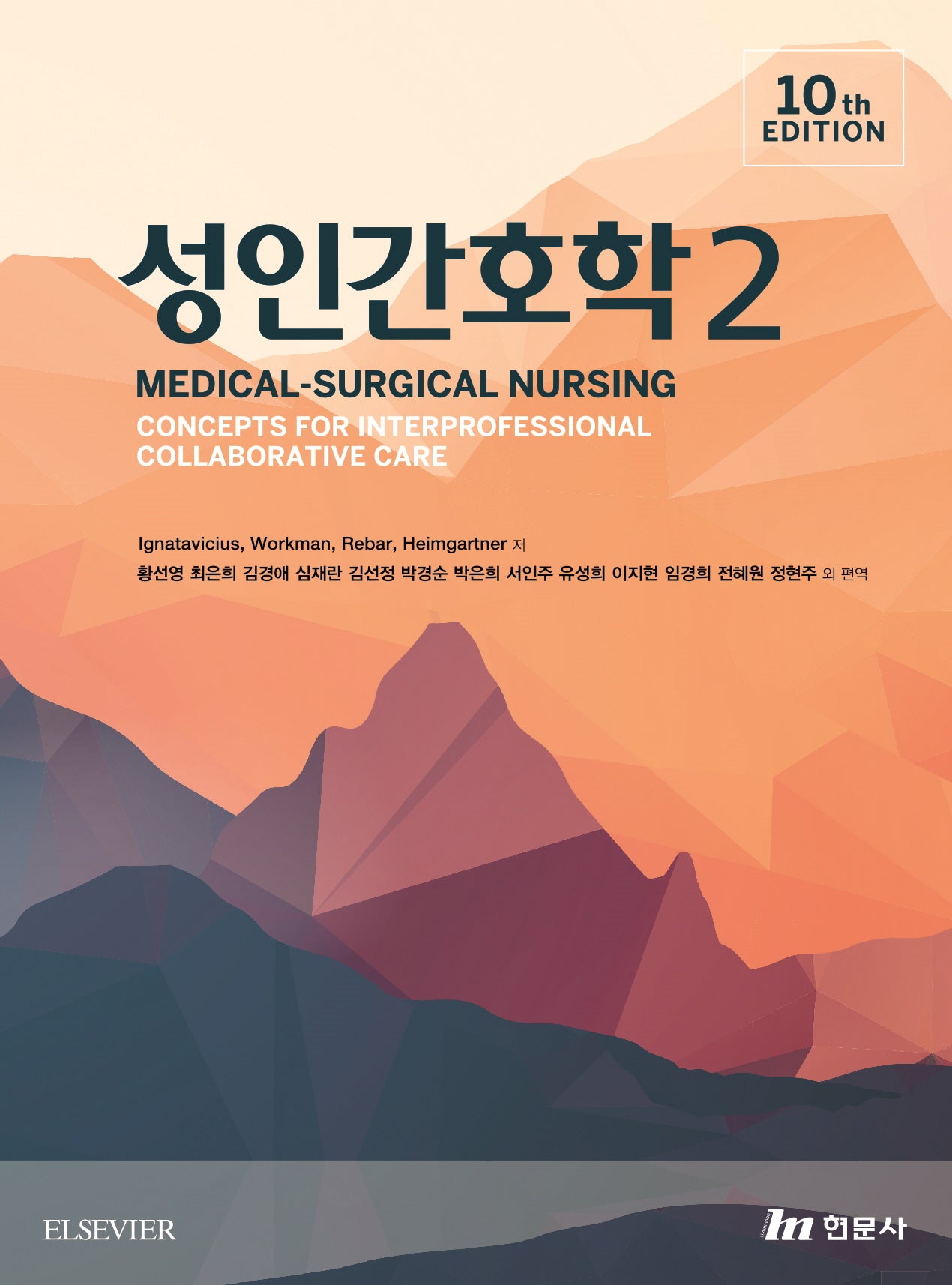 성인간호학 2(10판)(양장본 Hardcover)