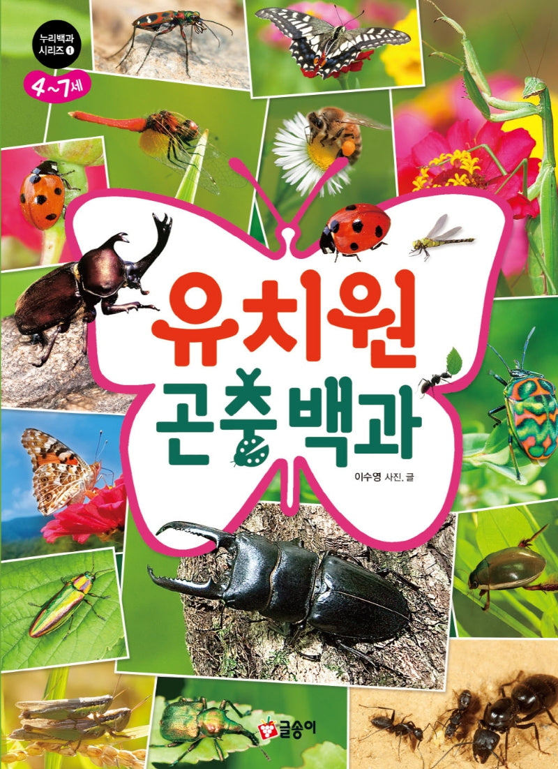 유치원 곤충 백과(누리백과 시리즈 1)