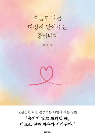 오늘도 나를 다정히 안아주는 중입니다