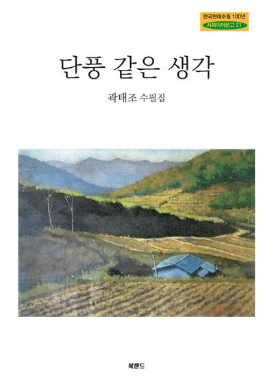 단풍 같은 생각(한국현대수필100년 사파이어문고 21)
