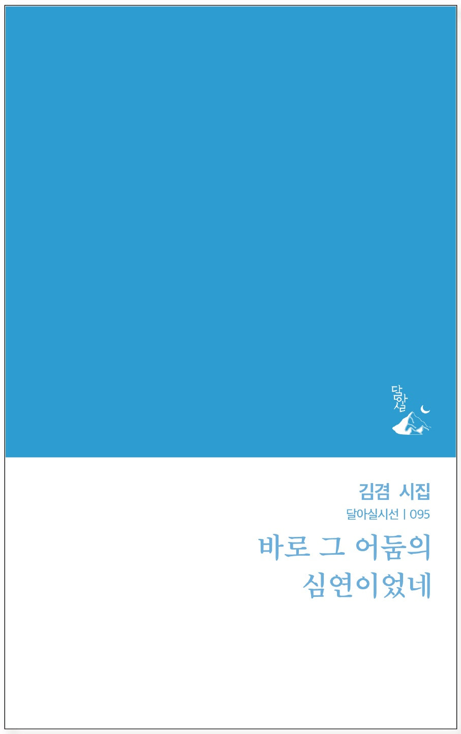 바로 그 어둠의 심연이었네(달아실시선 95)