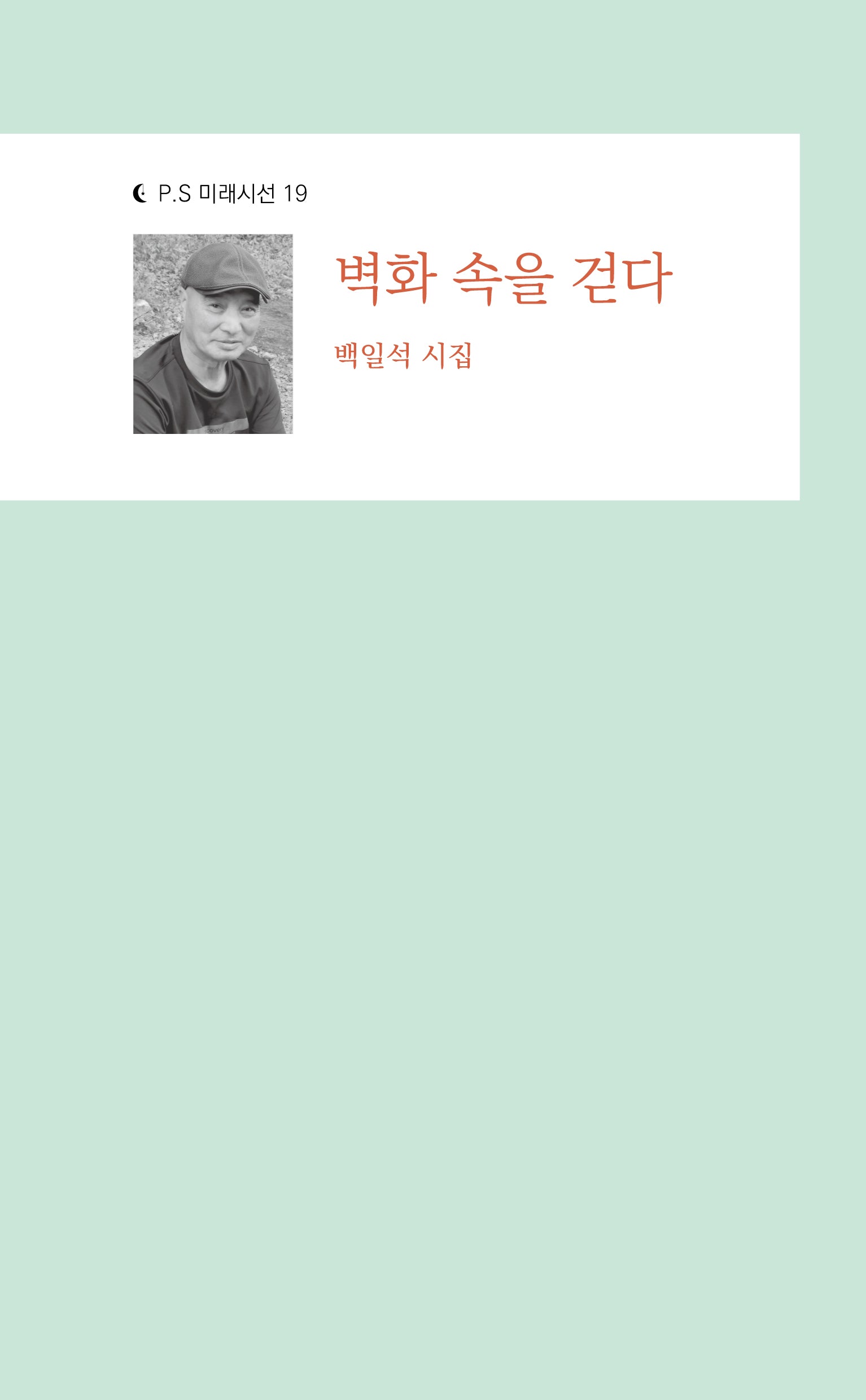 벽화 속을 걷다(미래시선 19)
