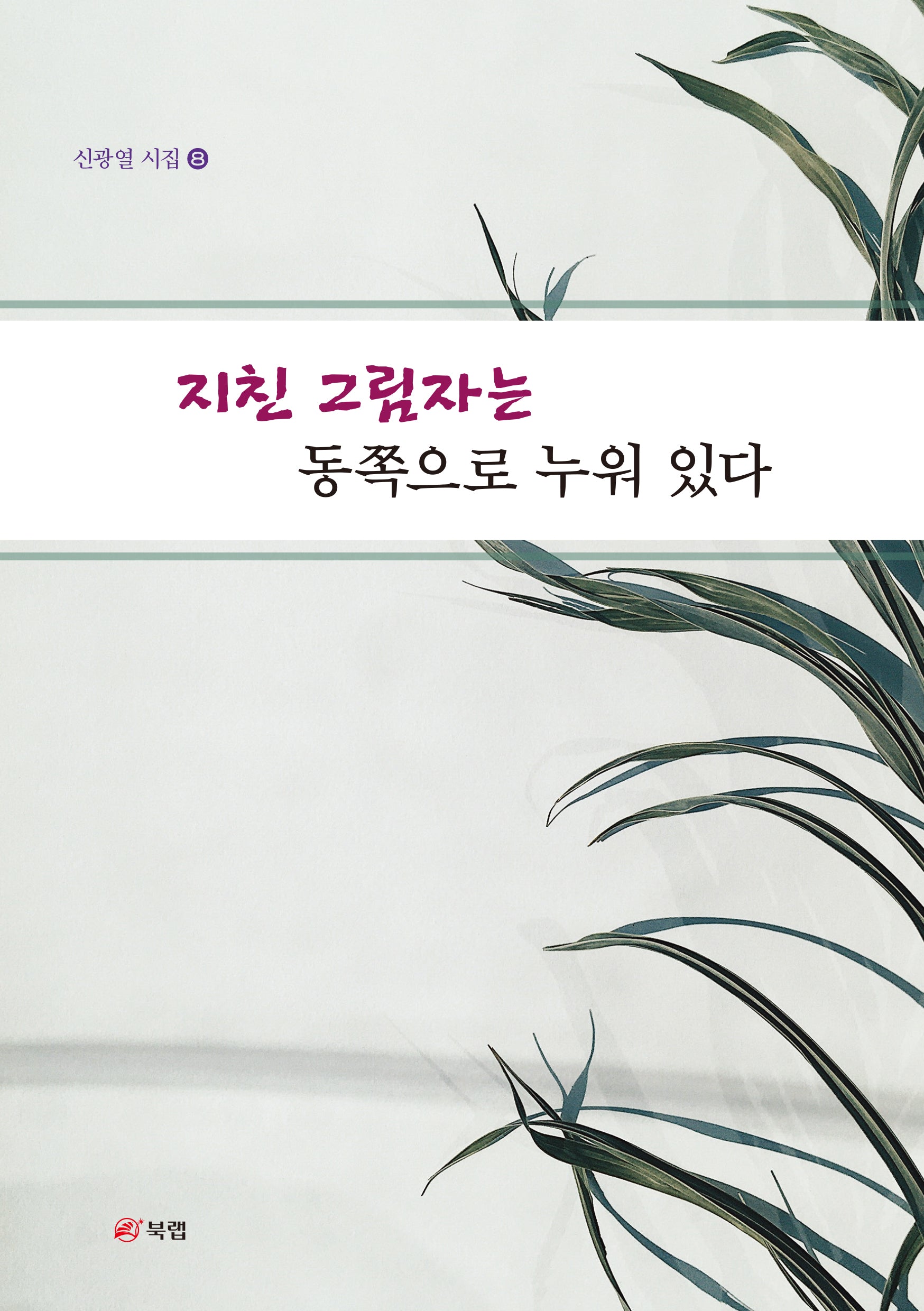 지친 그림자는 동쪽으로 누워 있다(신광열 시집 8)