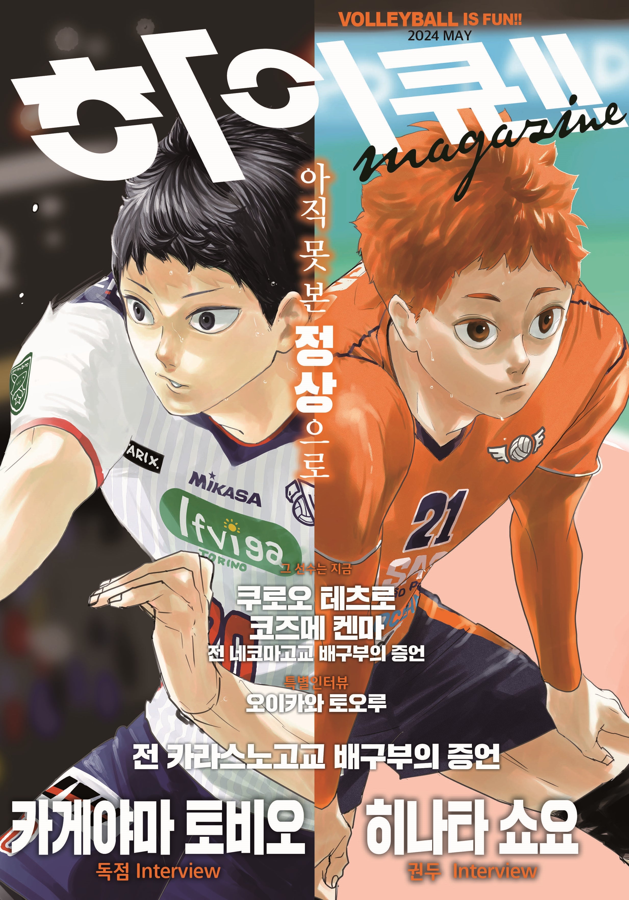 하이큐!! 매거진 2024 MAY
