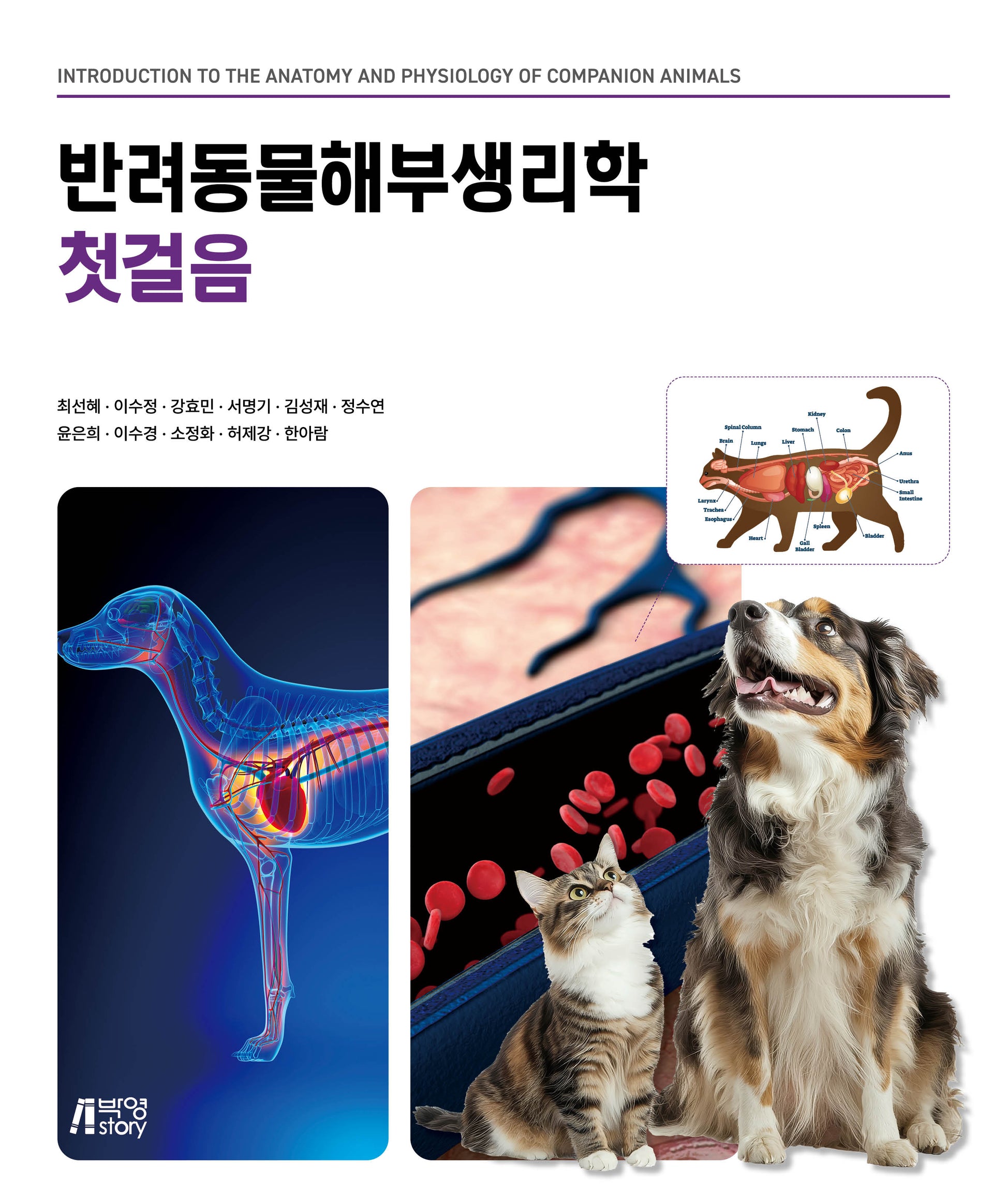 반려동물해부생리학 첫걸음