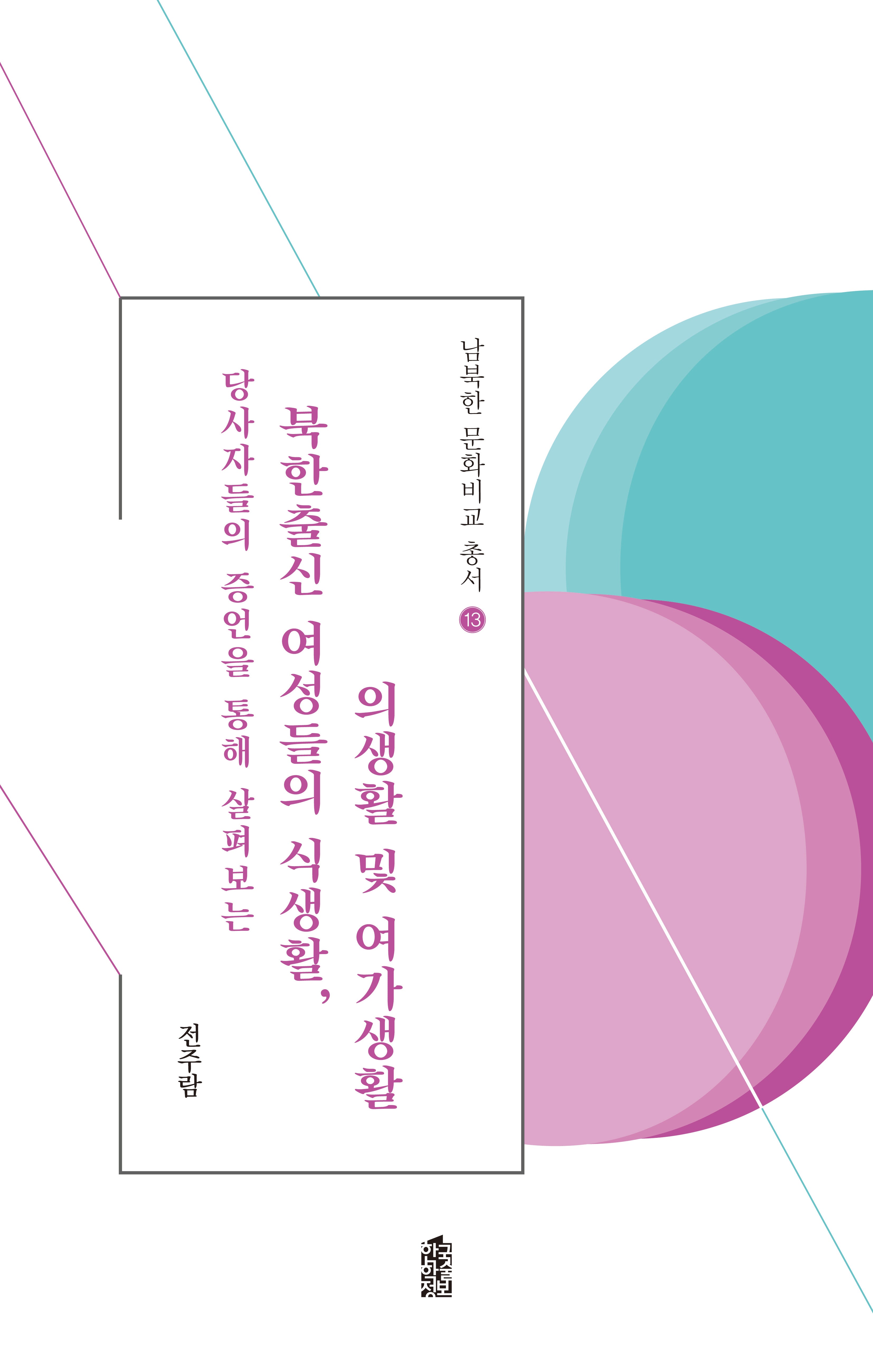 북한출신 여성들의 식생활, 의생활 및 여가생활(당사자들의 증언을 통해 살펴보는)(남북한 문화비교 총서 13)
