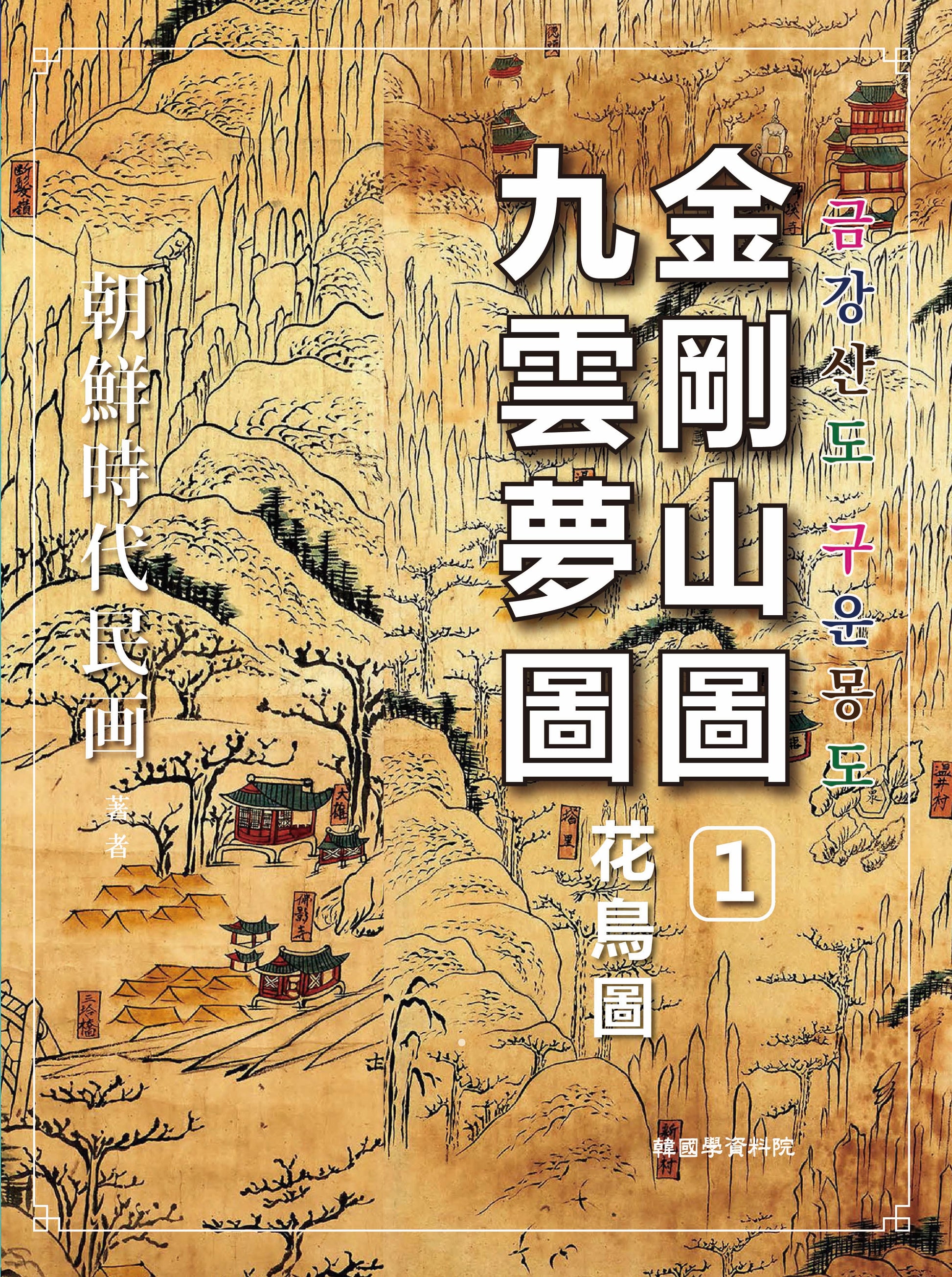 조선시대 민화: 금강산도 구운몽도