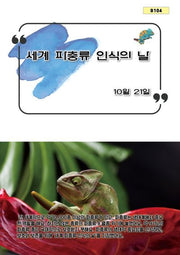 세계 파충류 인식의 날(B 104)