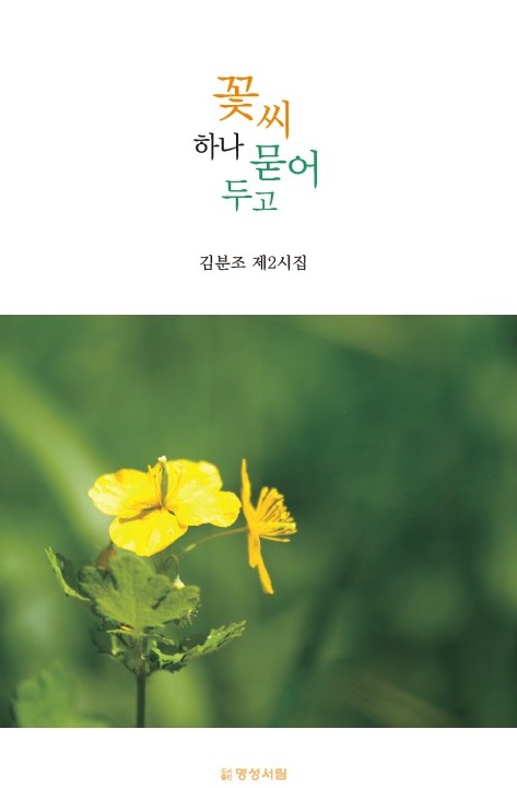 꽃씨 하나 묻어두고