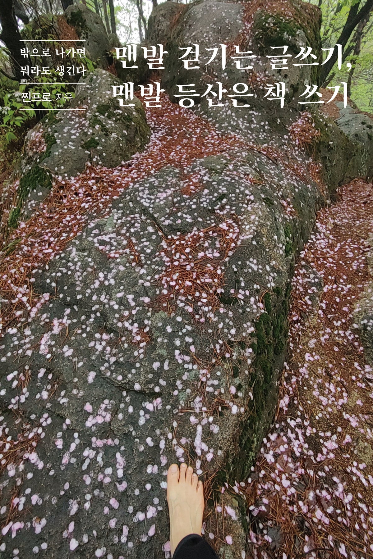 맨발 걷기는 글쓰기 맨발 등산은 책 쓰기