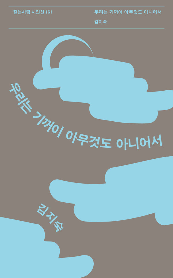 우리는 기꺼이 아무것도 아니어서(걷는사람 시인선 161)