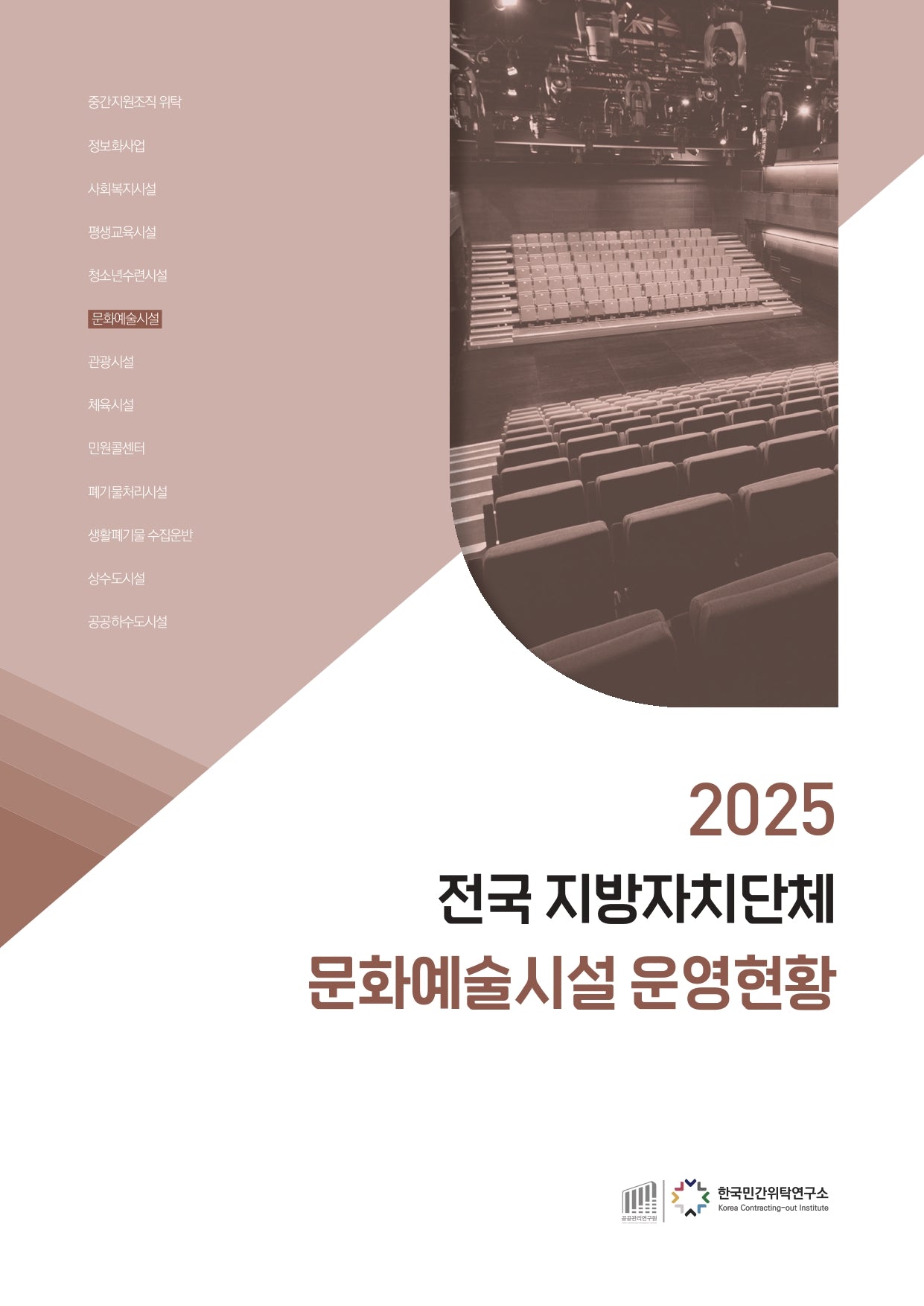 2025 전국 지방자치단체 문화예술시설 운영현황