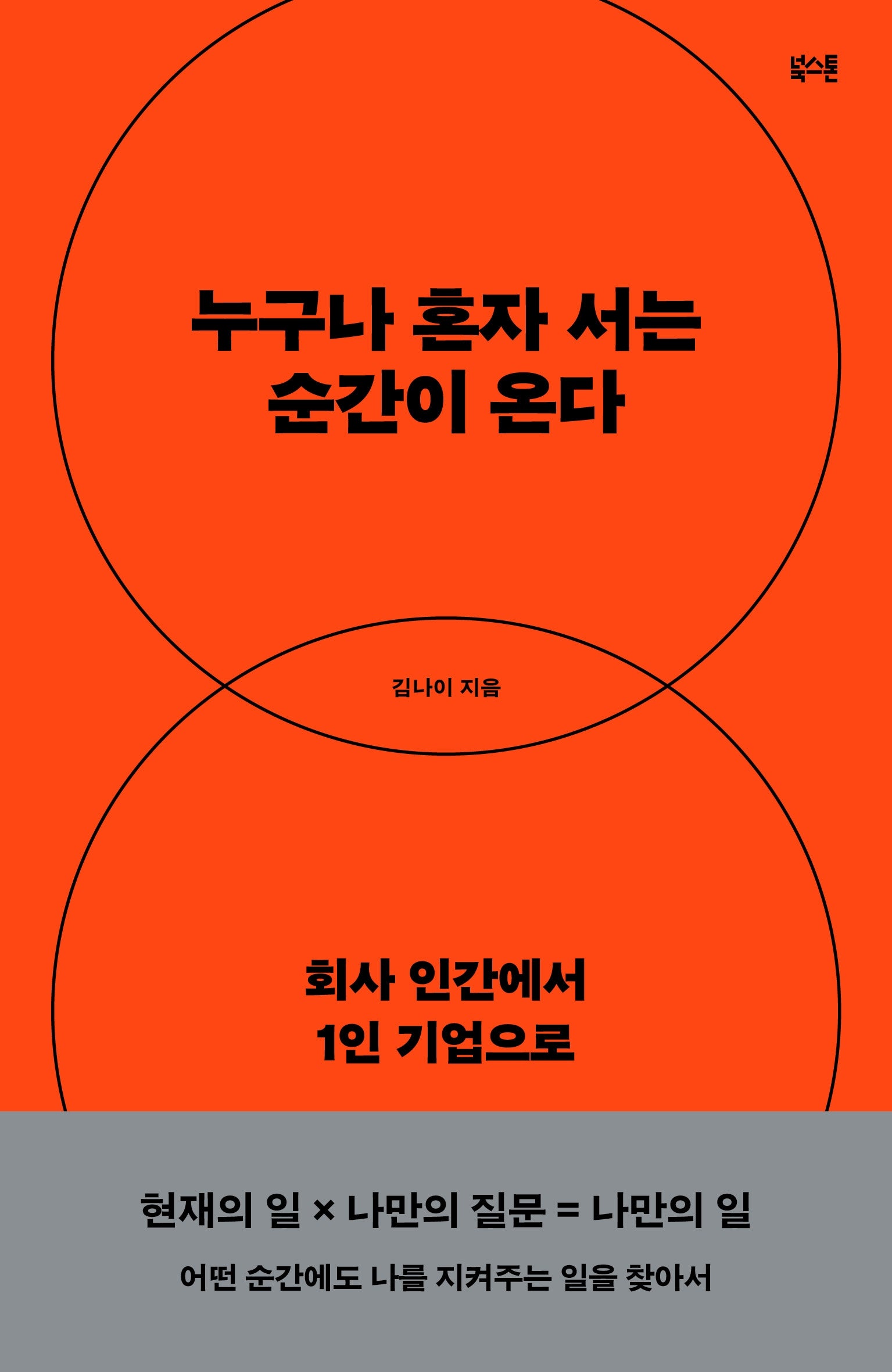 누구나 혼자 서는 순간이 온다