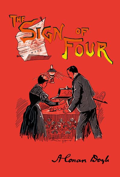셜록홈즈 2: 네 개의 서명(초판본)(1892년 오리지널 초판본 표지디자인)