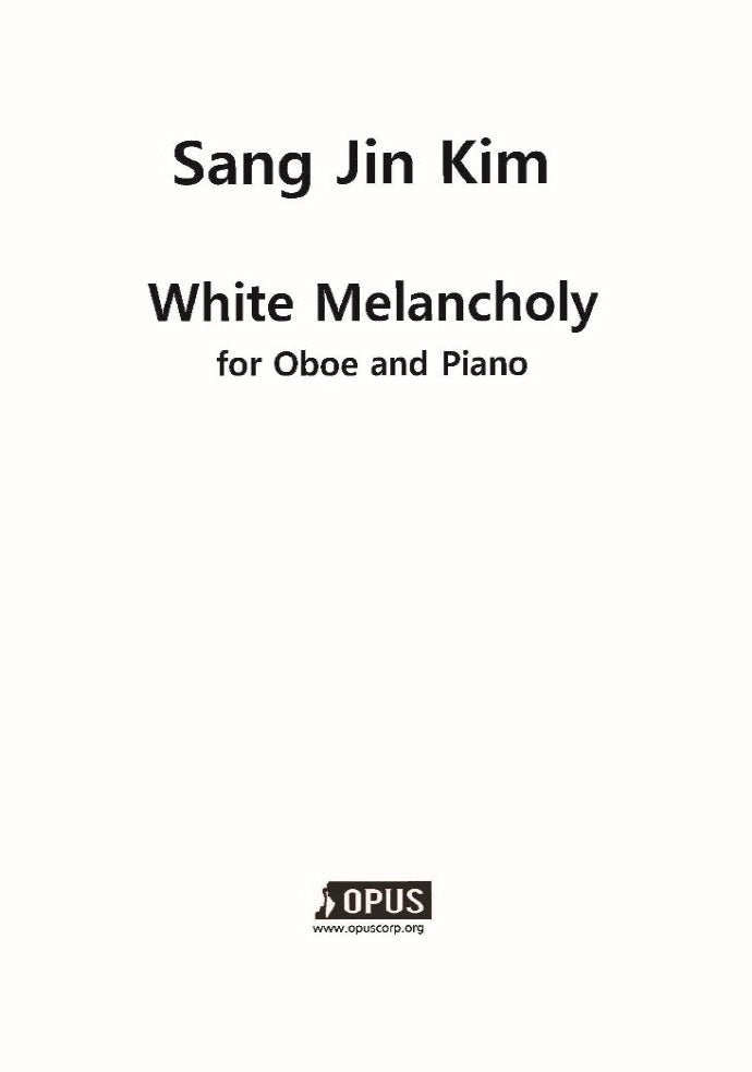 White Melancholy for Oboe and Piano