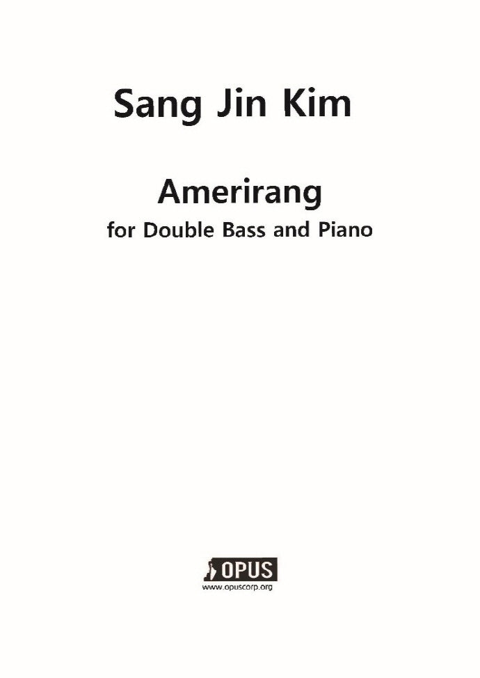 Amerirang for Double Bass and Piano