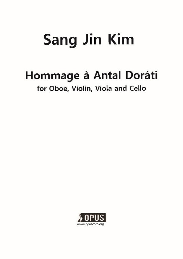 Hommage a Antal Dorati for Oboe, Violin, Viola, Cello