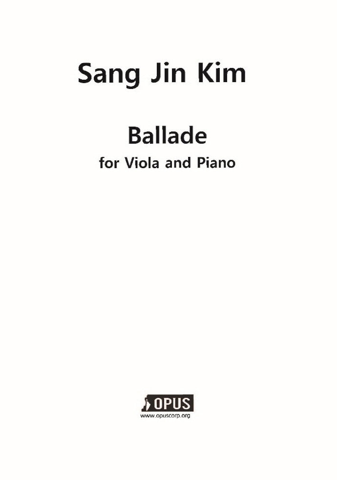 Ballad for Viola and Piano