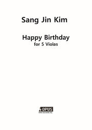Happy Birthday for 5 Violas