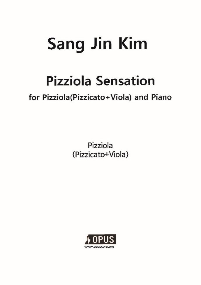 Pizziola Sensation for Pizziola and Piano