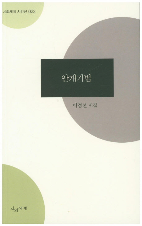 안개기법(시와세계 시인선 23)