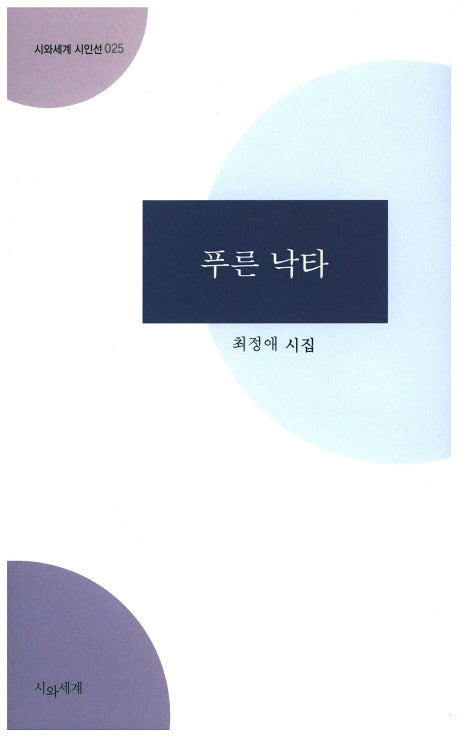 푸른 낙타(시와세계 시인선 25)