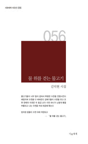물 위를 걷는 물고기(시와세계 시인선 56)