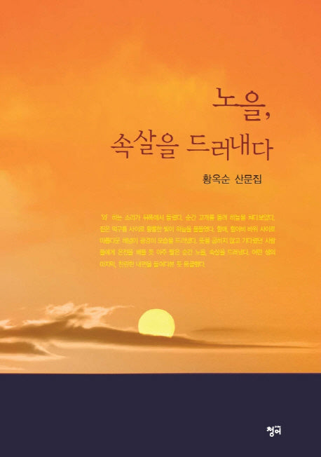노을, 속살을 드러내다