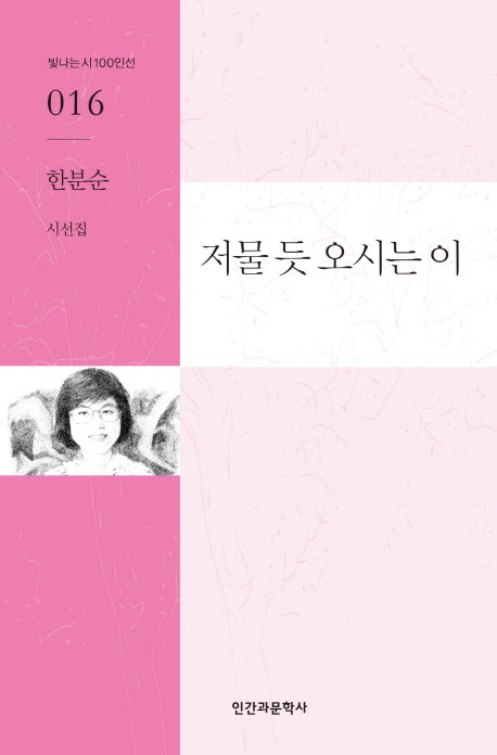 저물 듯 오시는 이(빛나는 시 100인선 16)