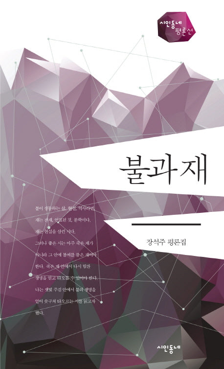 불과 재(시인동네 평론선)
